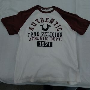 Mens large true religion tee shirt